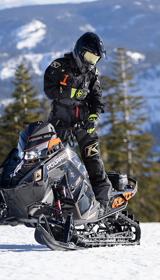 SNOWMOBILING IS BETTER WITH THE RIGHT GEAR