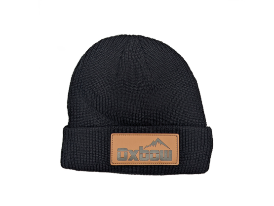 Oxbow Beanie - Leather Patch